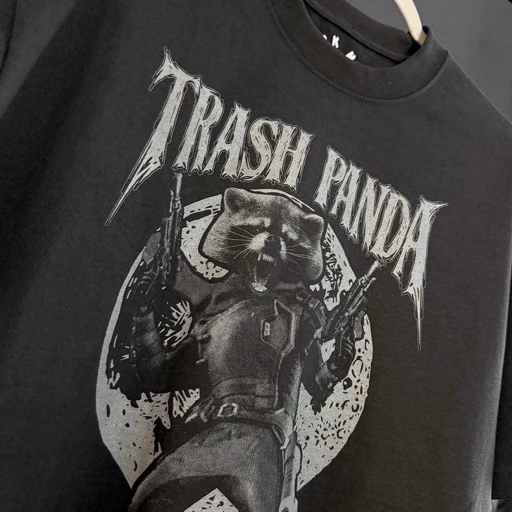 Trash Panda Graphic Tee -Park Hop Tees Size Large